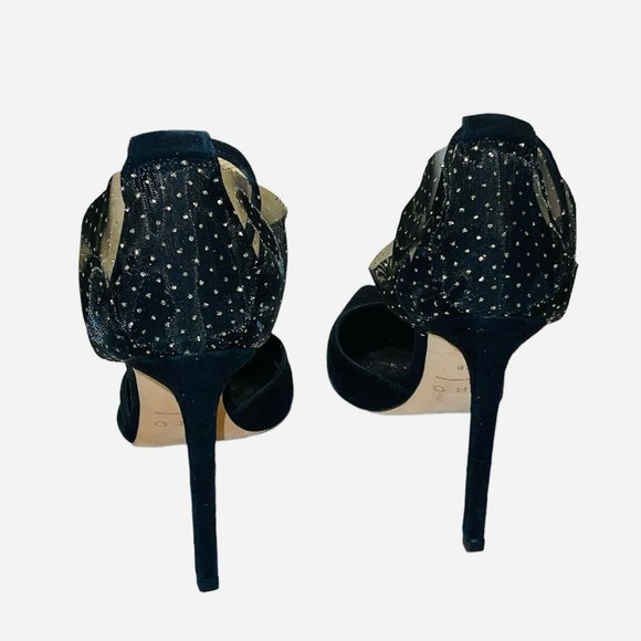 IRO Paris Quincia D’Orsay Suede and Tulle Pumps size 40 - Picture 5 of 12